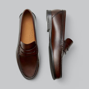 Men’s Penny Loafers – Classic Slip-On Dress Shoes for Business and Casual Elegance