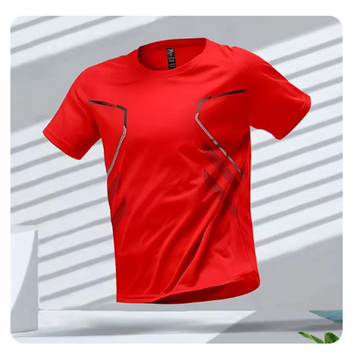Men’s Sports T-Shirt – Short Sleeve – Lightweight – Breathable Design