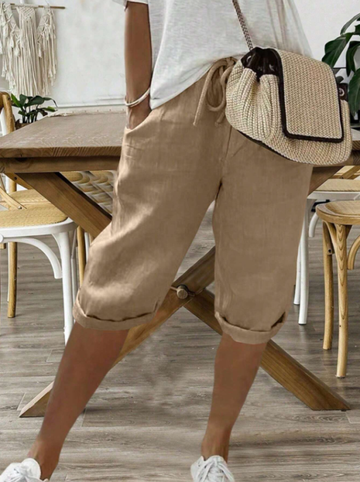 Women’s Casual Drawstring Shorts – Comfortable Summer Loungewear