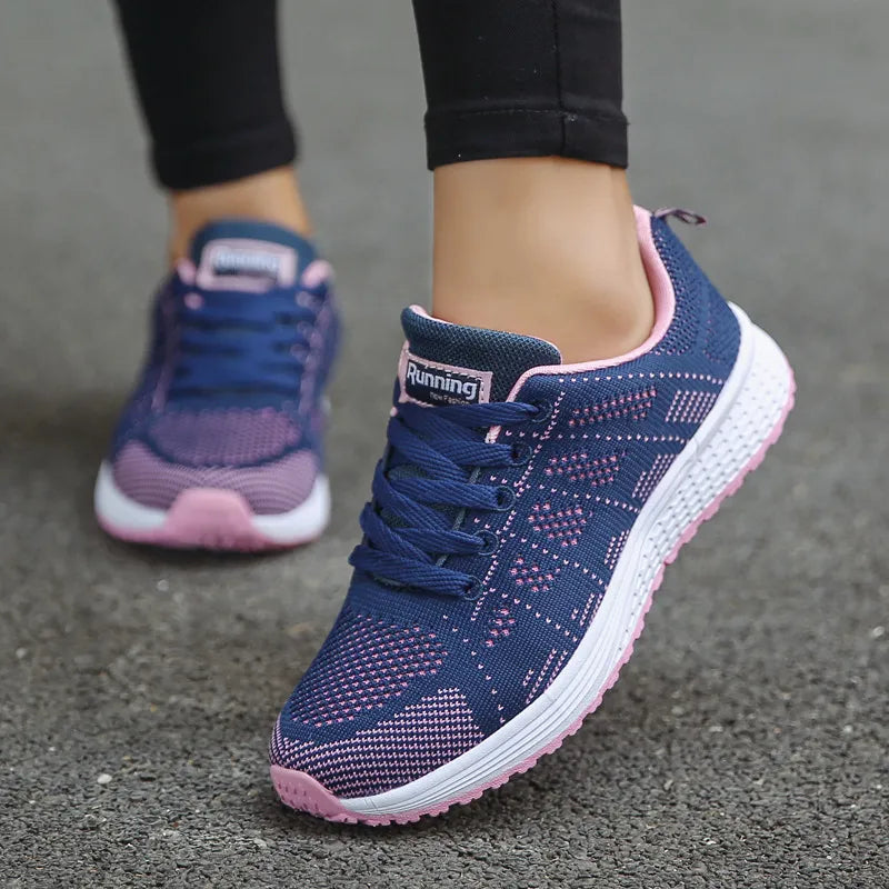 Women's Orthopedic Mesh Slip-On Athletic Walking Sneakers