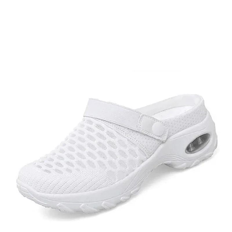 Women's Orthopedic Knit Mesh Slingback Air Cushion Sneakers