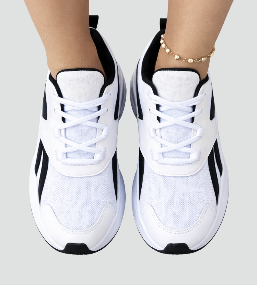 Women's Orthopedic Air Cushion Lace-Up Low-Top Sneakers