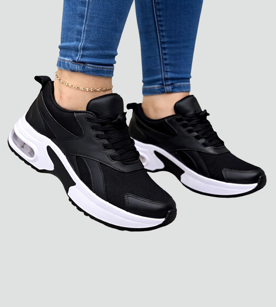 Women's Orthopedic Air Cushion Lace-Up Low-Top Sneakers