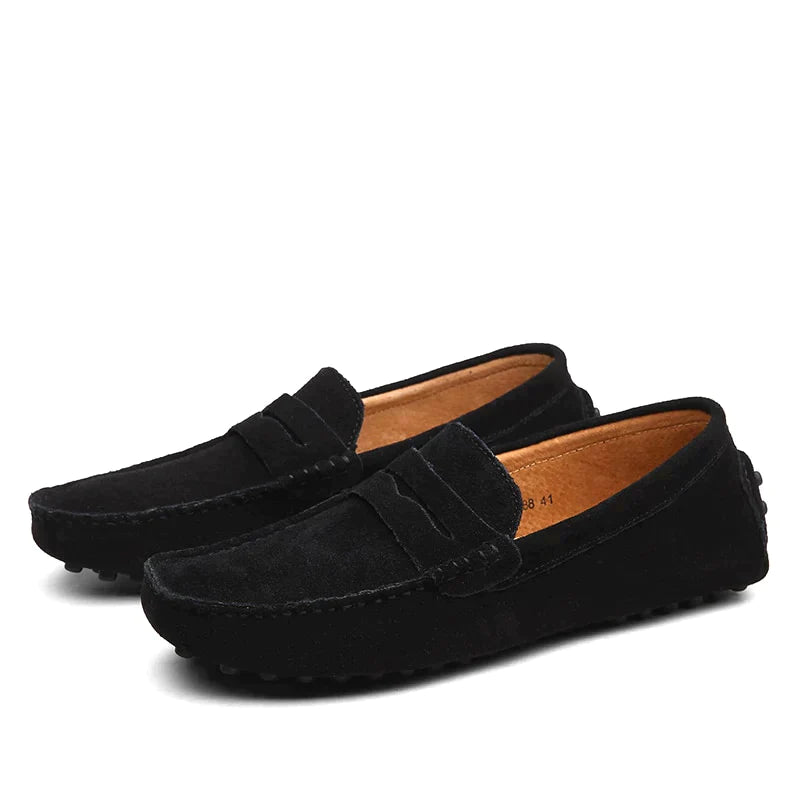 Men’s Classic Penny Loafers – Comfortable Slip-On Driving Shoes