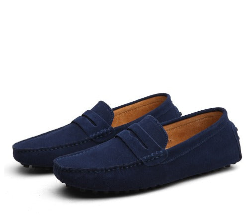 Men’s Classic Penny Loafers – Comfortable Slip-On Driving Shoes