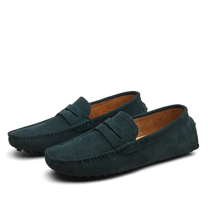 Men’s Classic Penny Loafers – Comfortable Slip-On Driving Shoes