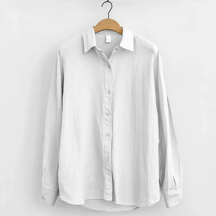 Men’s Plain Long Sleeve Shirt – Lightweight Casual Essential