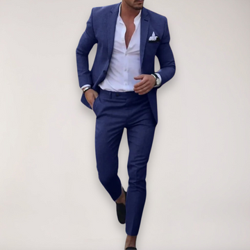 Men’s Slim Fit Two Piece Suit for Weddings