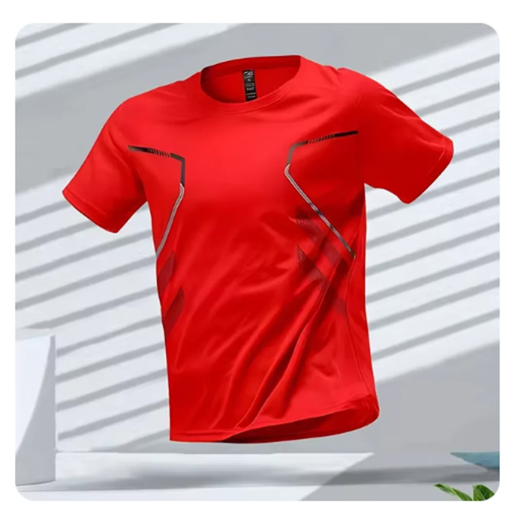 Men’s Sports T-Shirt – Short Sleeve – Lightweight – Breathable Design