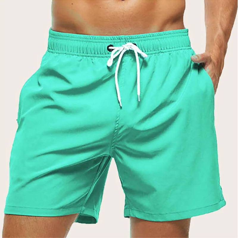 Men’s Swim Trunks – Quick-Dry – Adjustable Drawstring – Stylish Summer Shorts
