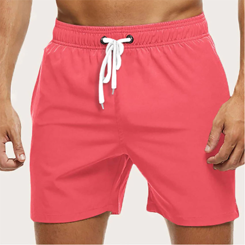 Men’s Swim Trunks – Quick-Dry – Adjustable Drawstring – Stylish Summer Shorts