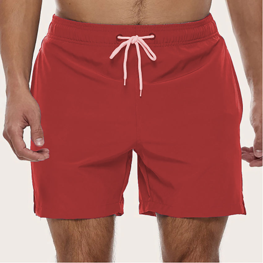 Men’s Swim Trunks – Quick-Dry – Adjustable Drawstring – Stylish Summer Shorts