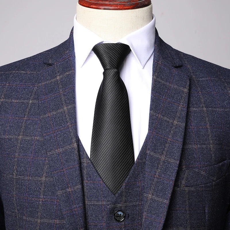 Men’s Three-Piece Suit – Vintage-Inspired Tailoring with Classic Peaky Blinders Style