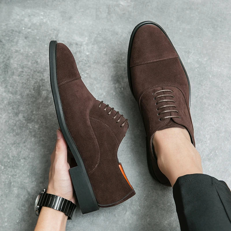Men’s Oxford Dress Shoes – Classic Lace-Up Formal Silhouette