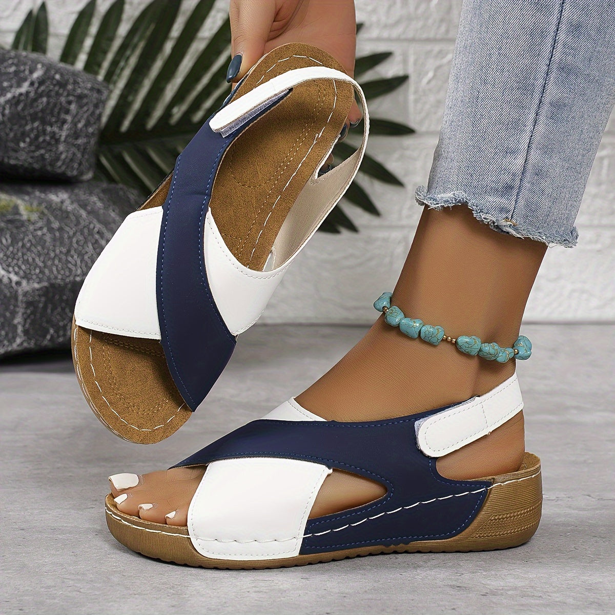 Women’s Comfortable Hiking Sandals – Breathable Open-Toe Summer Footwear