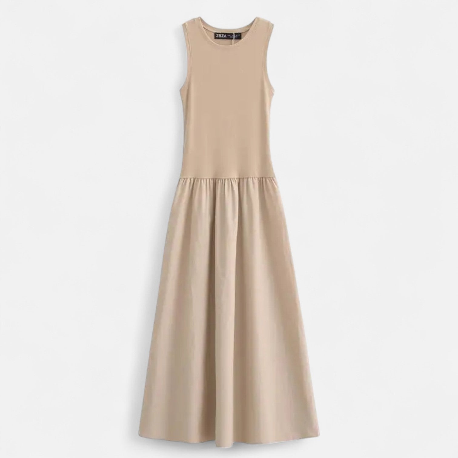 Women’s Smart Casual Sleeveless Maxi Dress – Holiday Staple
