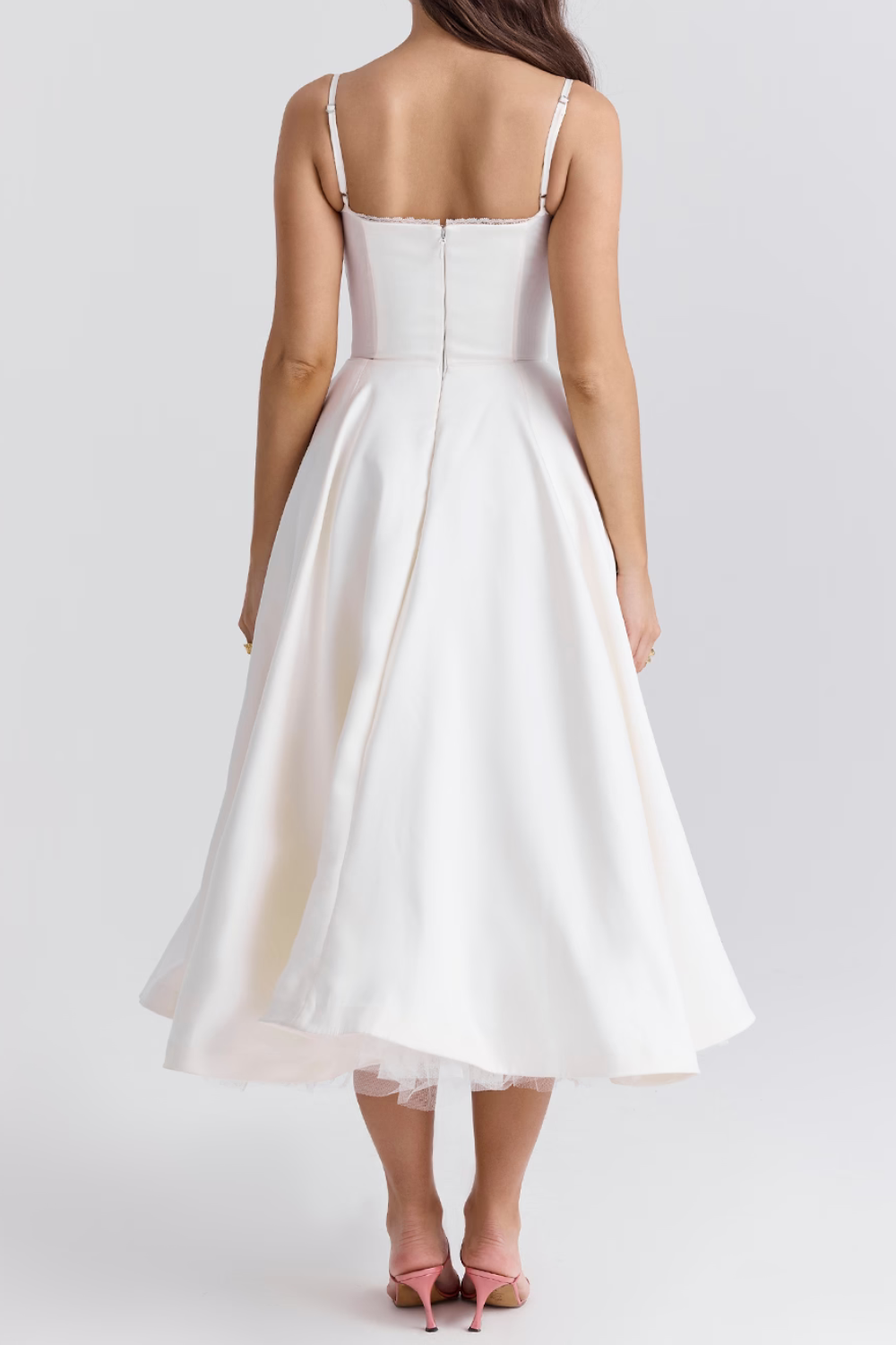 Women’s Sweetheart Neckline Evening Dress – Refined Silhouette for Formal and Special Events