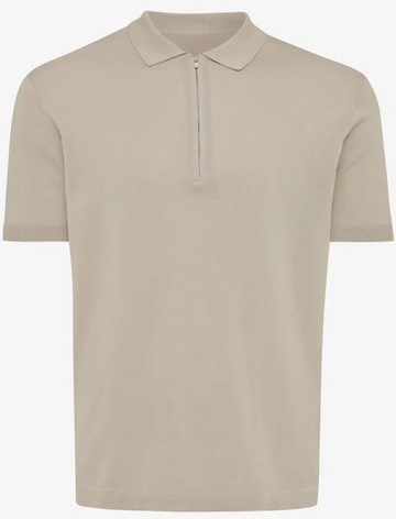 Zip Polo Shirt for Men