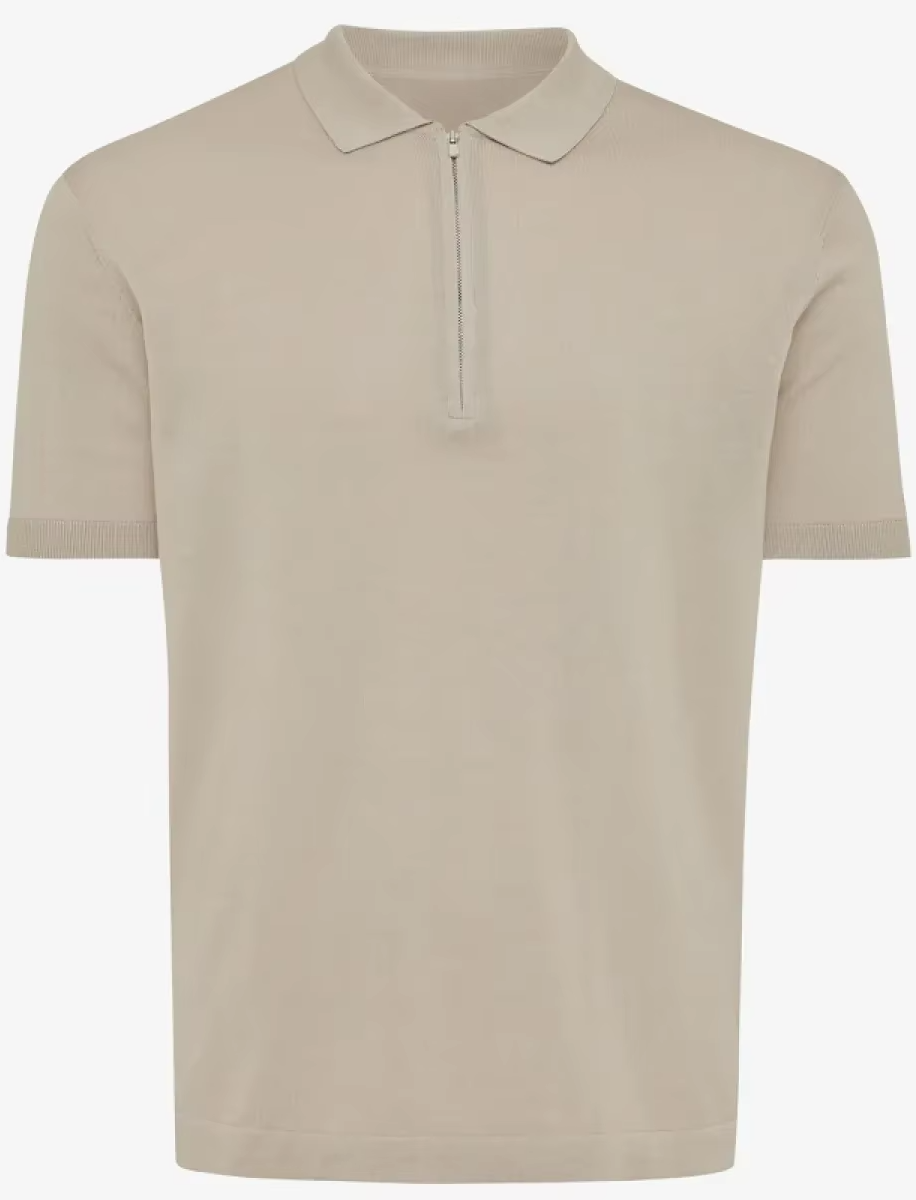 Zip Polo Shirt for Men