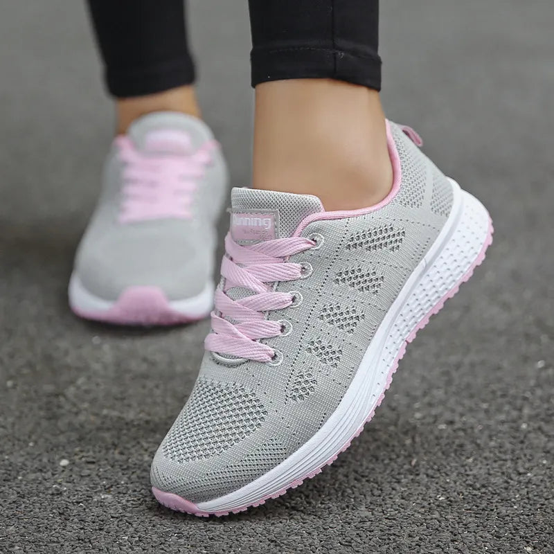 Women's Orthopedic Mesh Slip-On Athletic Walking Sneakers